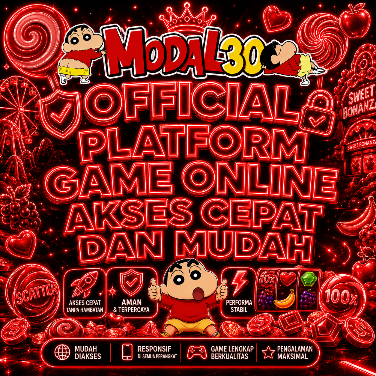 MODAL30 Resmi | Platform Game Online Terpercaya, Cepat & Aman